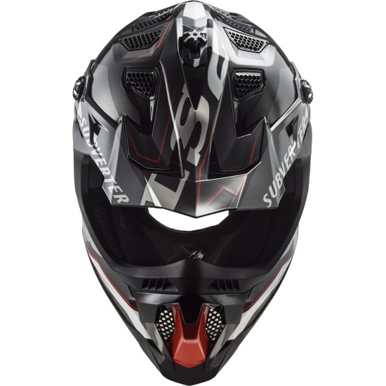 LS2 Subverter EVO Arched Black Silver Titanium - Micasco.es - Tu tienda de cascos de moto