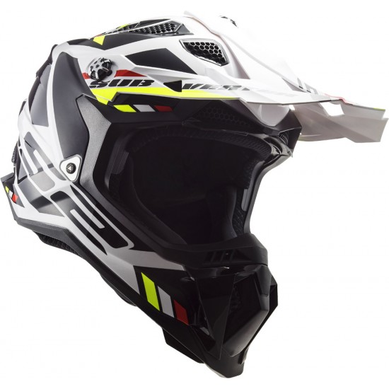 LS2 Subverter EVO Stomp White Black - Micasco.es - Tu tienda de cascos de moto