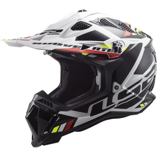 LS2 Subverter EVO Stomp White Black - Micasco.es - Tu tienda de cascos de moto