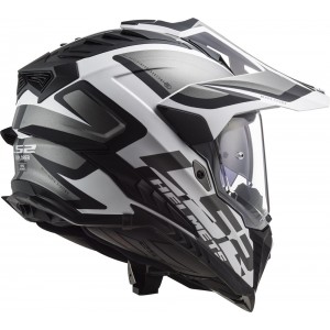 LS2 MX701 EXPLORER Alter Matt Black White - Micasco.es LS2 MX701 EXPLORER Alter Matt Black White - Micasco.es - Tu tienda de cascos de moto