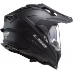 LS2 MX701 EXPLORER Solid Matt Black - Micasco.es - Tu tienda de cascos de moto