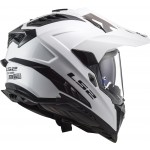 LS2 MX701 EXPLORER Solid White - Micasco.es - Tu tienda de cascos de moto