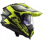 LS2 MX701 EXPLORER Alter Matt Black HV Yellow - Micasco.es - Tu tienda de cascos de moto