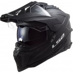 LS2 MX701 EXPLORER Solid Matt Black - Micasco.es - Tu tienda de cascos de moto