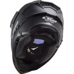 LS2 MX701 EXPLORER Solid Matt Black - Micasco.es - Tu tienda de cascos de moto