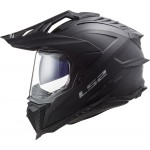 LS2 MX701 EXPLORER Solid Matt Black - Micasco.es - Tu tienda de cascos de moto