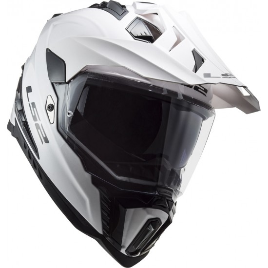 LS2 MX701 EXPLORER Solid White - Micasco.es - Tu tienda de cascos de moto