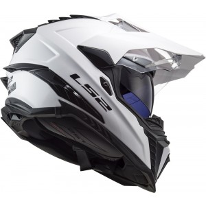 LS2 MX701 EXPLORER Solid White - Micasco.es - Tu tienda de cascos de moto