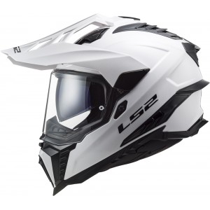 LS2 MX701 EXPLORER Solid White - Micasco.es - Tu tienda de cascos de moto