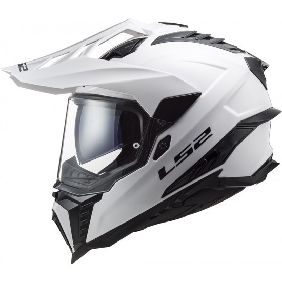 LS2 MX701 EXPLORER Solid White - Micasco.es - Tu tienda de cascos de moto