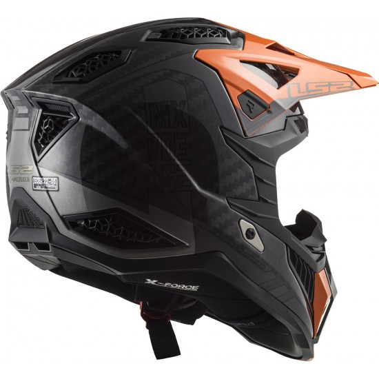 LS2 MX703 X-Force Victory Titanium Orange - Micasco.es - Tu tienda de cascos de moto