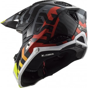 LS2 MX703 X-Force Barrier HV Yellow Red - Micasco.es LS2 MX703 X-Force Barrier HV Yellow Red - Micasco.es - Tu tienda de cascos de moto