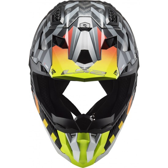 LS2 MX703 X-Force Barrier HV Yellow Red - Micasco.es LS2 MX703 X-Force Barrier HV Yellow Red - Micasco.es - Tu tienda de cascos de moto