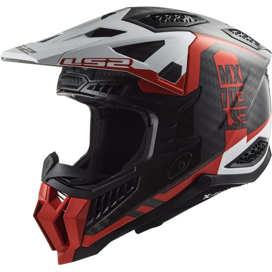 LS2 MX703 X-Force Victory Red White - Micasco.es - Tu tienda de cascos de moto