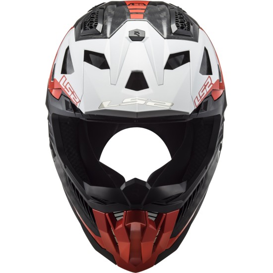 LS2 MX703 X-Force Victory Red White - Micasco.es - Tu tienda de cascos de moto