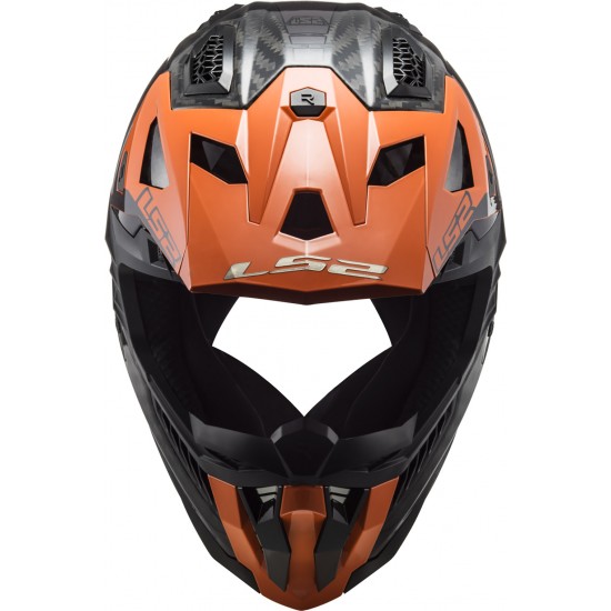 LS2 MX703 X-Force Victory Titanium Orange - Micasco.es - Tu tienda de cascos de moto