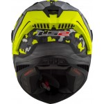 LS2 FF805 THUNDER Carbon SPACE Matt HV Yellow Grey - Micasco.es - Tu tienda de cascos de moto