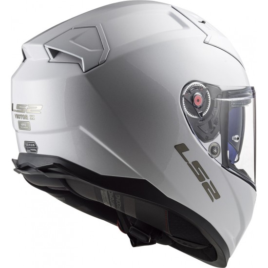 Casco integral LS2 FF811 VECTOR II SOLID White - Micasco.es - Tu tienda de cascos de moto