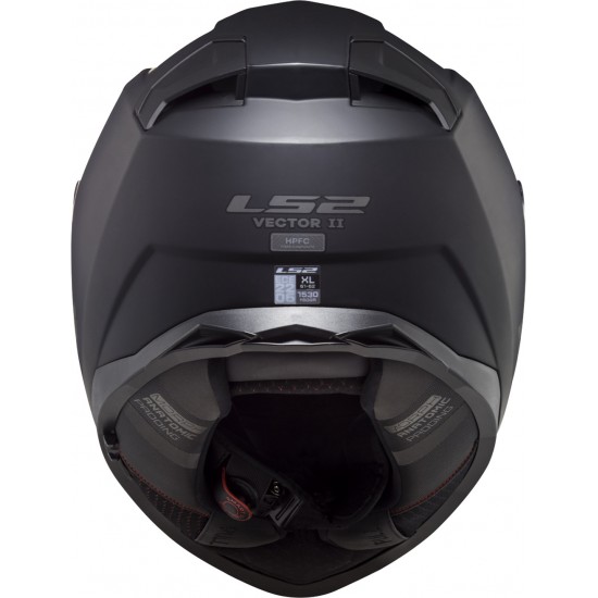 Casco integral LS2 FF811 VECTOR II SOLID Matt Black - Micasco.es - Tu tienda de cascos de moto