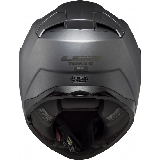 Casco integral LS2 FF811 VECTOR II SOLID Matt Titanium - Micasco.es Casco integral LS2 FF811 VECTOR II SOLID Matt Titanium - Micasco.es - Tu tienda de cascos de moto
