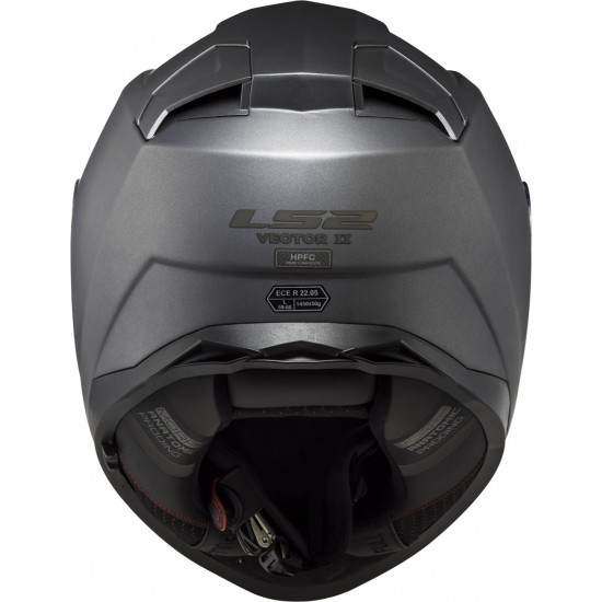 Casco integral LS2 FF811 VECTOR II SOLID Matt Titanium - Micasco.es - Tu tienda de cascos de moto