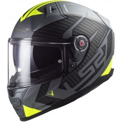 Casco integral LS2 FF811 VECTOR II SPLITTER Matt Titanium HV Yellow Casco integral LS2 FF811 VECTOR II SPLITTER Matt Titanium HV Yellow
