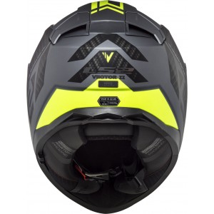 Casco integral LS2 FF811 VECTOR II SPLITTER Matt Titanium HV Yellow - Micasco.es - Tu tienda de cascos de moto