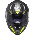 Casco integral LS2 FF811 VECTOR II TECHBOT Matt Titanium HV Yellow - Micasco.es - Tu tienda de cascos de moto