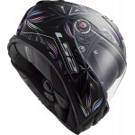 Casco integral LS2 FF811 VECTOR II TROPICAL Black White - Micasco.es - Tu tienda de cascos de moto