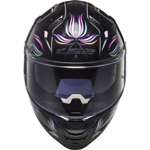 Casco integral LS2 FF811 VECTOR II TROPICAL Black White - Micasco.es - Tu tienda de cascos de moto