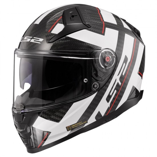 Casco integral LS2 FF811 VECTOR II Carbon STRONG White - Micasco.es Casco integral LS2 FF811 VECTOR II Carbon STRONG White - Micasco.es - Tu tienda de cascos de moto