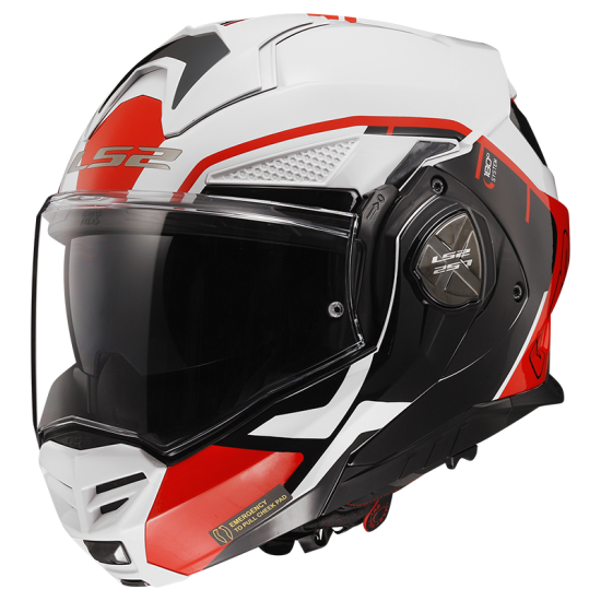 LS2 FF901 ADVANT X METRYK White Red - Micasco.es - Tu tienda de cascos de moto