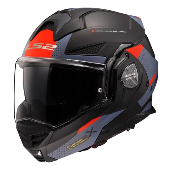 LS2 FF901 ADVANT X OBLIVION Matt Black Blue - Micasco.es - Tu tienda de cascos de moto