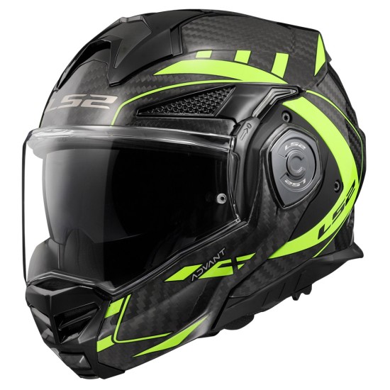LS2 FF901 ADVANT X CARBON FUTURE HV Yellow - Micasco.es LS2 FF901 ADVANT X CARBON FUTURE HV Yellow - Micasco.es - Tu tienda de cascos de moto