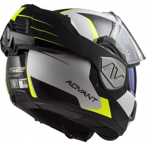 LS2 FF901 ADVANT CODEX White Black - Micasco.es - Tu tienda de cascos de moto