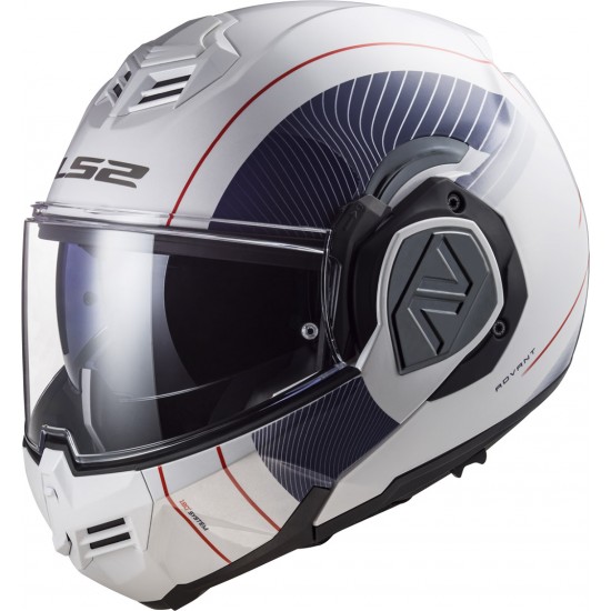 LS2 FF906 ADVANT COOPER White Blue - Micasco.es - Tu tienda de cascos de moto