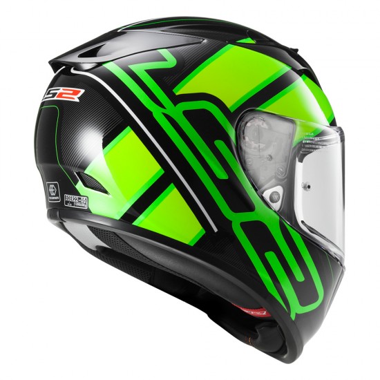 SUPEROFERTA: Casco integral LS2 Helmets FF323 ARROW R EVO ION Black Fluo Green > REGALO: Pantalla ahumada - Micasco.es - Tu tienda de cascos de moto