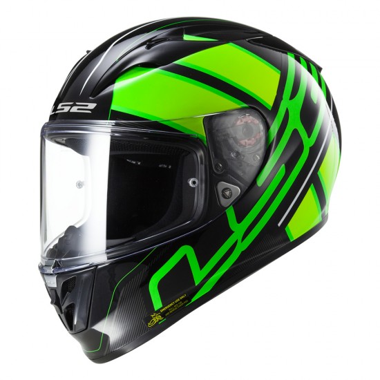 SUPEROFERTA: Casco integral LS2 Helmets FF323 ARROW R EVO ION Black Fluo Green > REGALO: Pantalla ahumada - Micasco.es - Tu tienda de cascos de moto