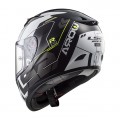 SUPEROFERTA: Casco integral LS2 Helmets FF323 ARROW R EVO TECHNO White Black > REGALO: Pantalla ahumada