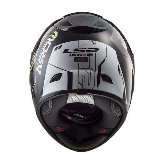 SUPEROFERTA: Casco integral LS2 Helmets FF323 ARROW R EVO TECHNO White Black > REGALO: Pantalla ahumada - Micasco.es - Tu tienda de cascos de moto