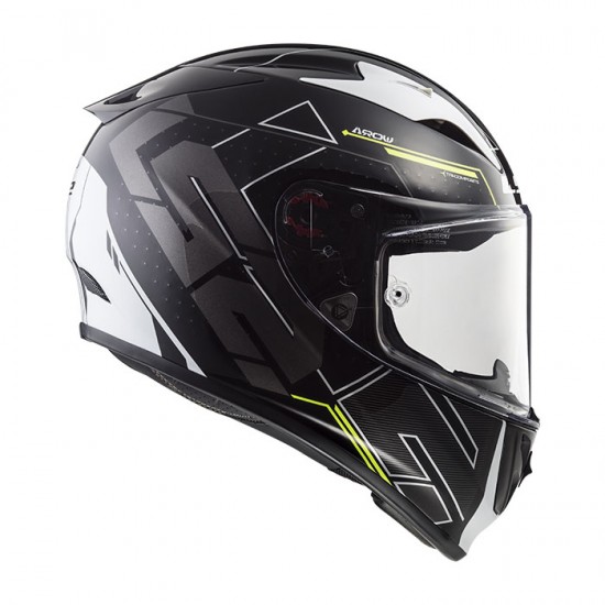 SUPEROFERTA: Casco integral LS2 Helmets FF323 ARROW R EVO TECHNO White Black > REGALO: Pantalla ahumada - Micasco.es - Tu tienda de cascos de moto