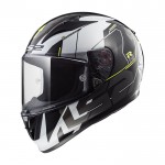 SUPEROFERTA: Casco integral LS2 Helmets FF323 ARROW R EVO TECHNO White Black > REGALO: Pantalla ahumada - Micasco.es - Tu tienda de cascos de moto