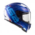 SUPEROFERTA: Casco integral LS2 Helmets FF323 ARROW R EVO TECHNO White Blue > REGALO: Pantalla ahumada