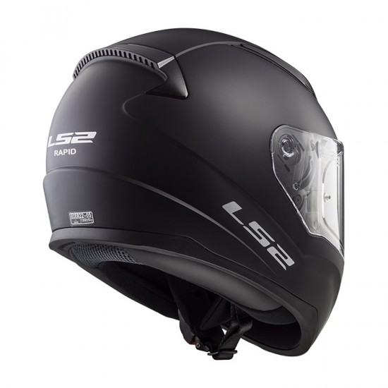 Casco INFANTIL LS2 Helmets FF353J RAPID MINI Solid Matt Black - Micasco.es - Tu tienda de cascos de moto