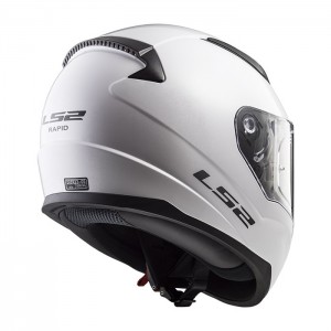 Casco INFANTIL LS2 Helmets FF353J RAPID MINI Solid White - Micasco.es - Tu tienda de cascos de moto