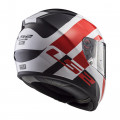 SUPEROFERTA: Casco integral LS2 Helmets FF397 VECTOR HPFC EVO TRIDENT White Red