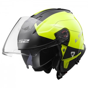 SUPEROFERTA Casco jet LS2 Helmets OF521 INFINITY BEYOND Black H-V Yellow - Micasco.es SUPEROFERTA Casco jet LS2 Helmets OF521 INFINITY BEYOND Black H-V Yellow - Micasco.es - Tu tienda de cascos de moto