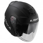 Casco jet LS2 Helmets OF521 INFINITY SOLID Matt Black - Micasco.es - Tu tienda de cascos de moto