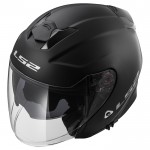 Casco jet LS2 Helmets OF521 INFINITY SOLID Matt Black - Micasco.es - Tu tienda de cascos de moto