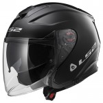 SUPEROFERTA Casco jet LS2 Helmets OF521 INFINITY SOLID Black - Micasco.es - Tu tienda de cascos de moto